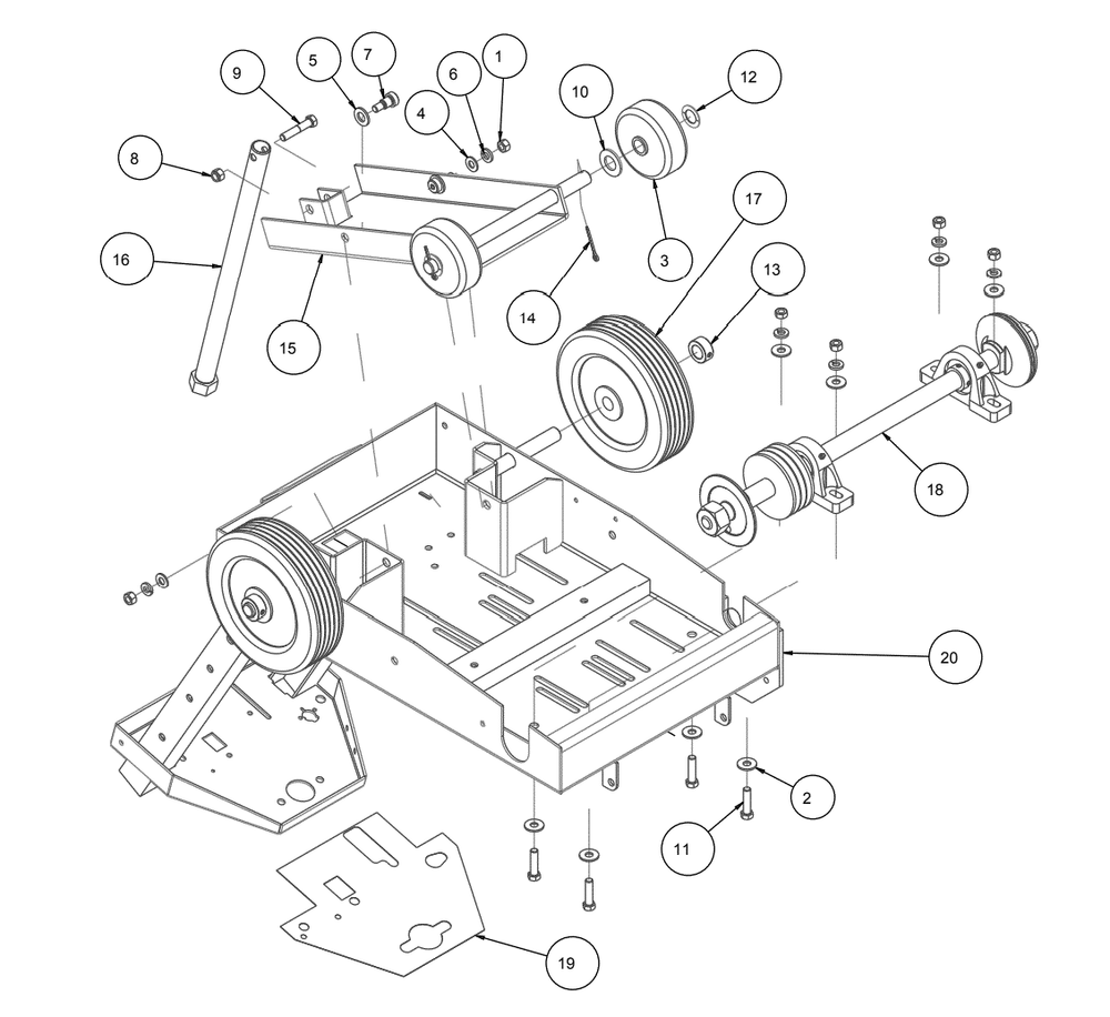 Section 04 Diagram and Parts List for MK-1609H 157867 MK Diamond Concrete Saw